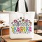 Helping Little Minds Grow Teacher Tote Bag, Floral Appreciation Gift Shopper